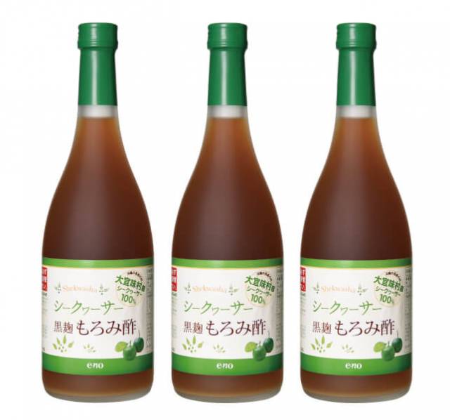 シークヮーサー黒麹もろみ酢 ３本セット | e-no(イーノ) | まるごと100％ウコン、久米島海洋深層水コスメ